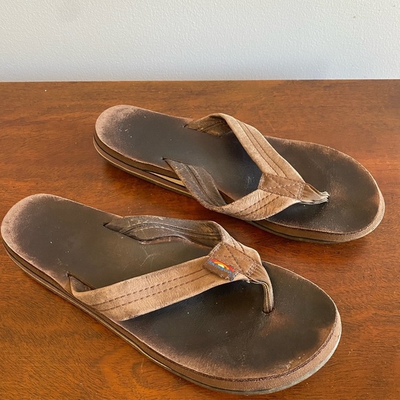 Rainbow Women's Brown Sandals - Picture 2 of 4